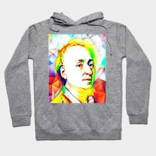 Denis Diderot Colourful Portrait | Denis Diderot Artwork 11 Hoodie